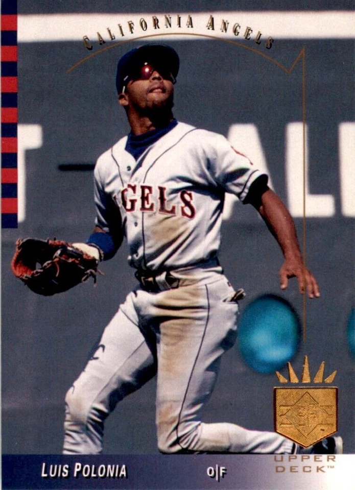 1993 Upper Deck SP Luis Polonia . California Angels #24 - Image 1 of 2