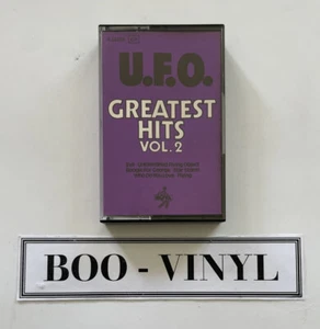 UFO - Greatest Hits Vol 2 Cassette Tape rare heavy metal EX / EX Condition - Picture 1 of 7