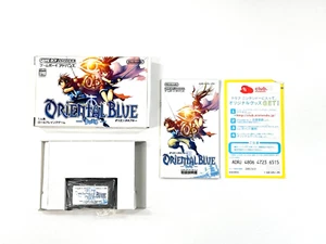 BLU ORIENTALE: Ao no Tengai rara scatola CIB Game Boy Advance GBA NTSC-J venditore USA - Foto 1 di 7