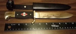💥BOOT KNIFE- REPLICA- WAR- HISTORY- MADE IN CHINA 💥L👁👁K 💥 - Picture 1 of 6