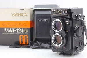 Meter Works [NEAR MINT w/ Box Case] Yashica Mat 124G TLR Film Camera From JAPAN - Picture 1 of 11
