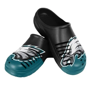 Zuecos FOCO NFL Youths 7-8 Philadelphia Eagles 2023 colorblock logotipo grande - Imagen 1 de 2