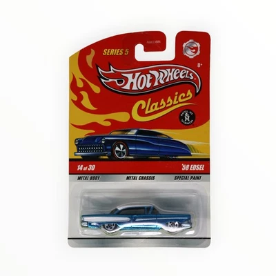 Hot Wheels '58 Edsel #14 - Blue - 2009 Hot Wheels Classics A - Image 1 of 4
