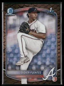 2025 Bowman #BCP-87 Didier Fuentes Chrome Prospects Reptilian Refractor - Picture 1 of 2