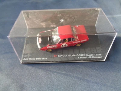 MODELLINO SCALA 1/43 LANCIA FULVIA COUPE RALLYE 1.6 HF MONTECARLO 1972 MUNARI - Immagine 1 di 2