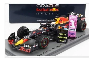 SPARK-MODEL S8551 RED BULL - F1 RB18 TEAM ORACLE RED BULL RACING N 1 WINNER JAPA - Immagine 1 di 2