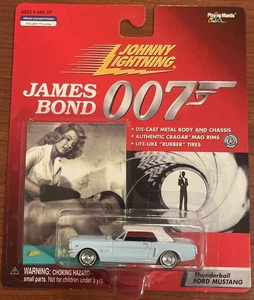Johnny Lightning - 007 - Goldfinger - 1965 Ford Mustang - 1:64 - NIB Sealed - Picture 1 of 5