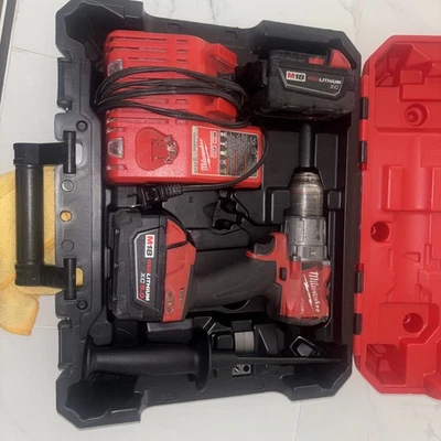Milwaukee M18 Fuel 1/2" 18V Hammer Drill 2904-20 W/ Case - Image 1 of 4