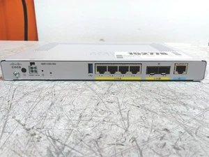 Routeur Gigabit Cisco ISR1100-6G 4x GE WAN/LAN 2x ports SFP sans PSU - Photo 1/8