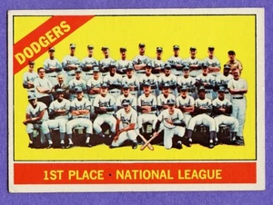 1966 Topps Dodgers Team #238 EX. - Picture 1 of 2
