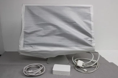 Apple 23" Cinema Display A1082 DVI Classic Aluminum - w/ Power Supply and Box - Image 1 of 4