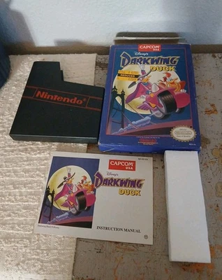 Darkwing Duck Nintendo NES Box And Manual Foam No Game Capcom  - Image 1 of 4