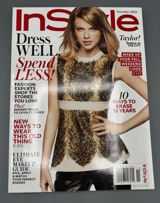 Taylor Swift InStyle Magazine Nov 2014 NEW - Image 1 of 2