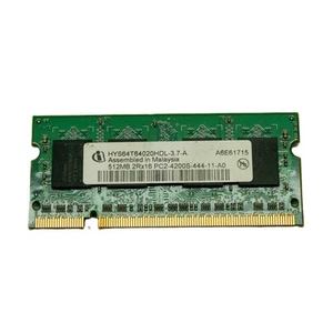 512 MB SO-DIMM RAM HYS64T64020HDL-3 - Bild 1 von 3