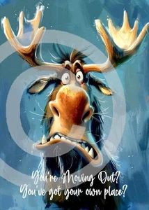 Adult Humorous Funny Congratulations On Your New Home A5 Card - New Home House - Picture 1 of 4