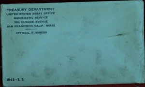 Uncirculated 1965 U.S. Mint Set P & D Mint - Picture 1 of 1