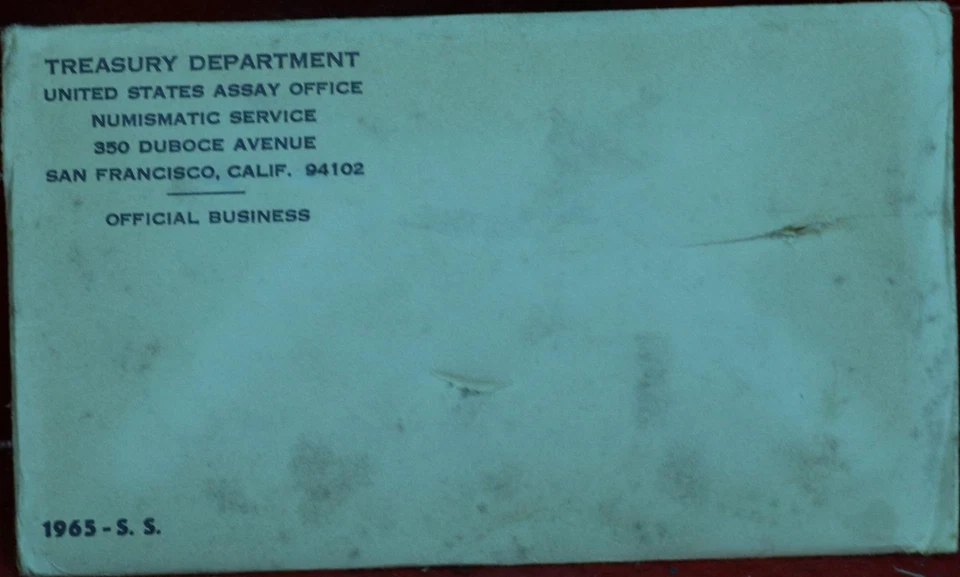 Uncirculated 1965 U.S. Mint Set P & D Mint - Image 1 of 1