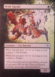 Nacatl Sauvage Altéré - Altered Wild Nacatl - Magic mtg 2 - Picture 1 of 1