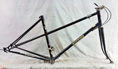 Juego de cuadro de bicicleta de carretera Schwinn Le Tour 1985 X-Small 49 cm con orugas de acero café cercanías Foto 1 de 4