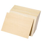  15 PCS Craft Wood Board Wooden Plank DIY Basswood Thick Puzzle Crafts