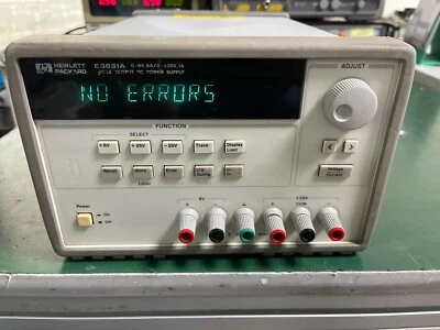 HP Agilent E3631A Triple Output DC Power Supply w/ Opt. 0E9 _6409 - Image 1 of 4