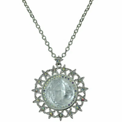 COLLAR KIRKS FOLLY STARLIGHT DIOSA ÁNGEL DE ENSUEÑO EN TONO PLATEADO Foto 1 de 2