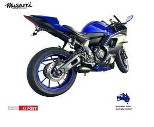 Yamaha YZF R7 2021 - 2024 Musarri GP Street Series Full System exhaust- Black - Picture 1 of 17