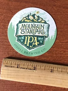 ODELL COLORADO MOUNTAIN STANDARD IPA BIER Aufkleber Fort Collins BRAUEREI - Bild 1 von 1