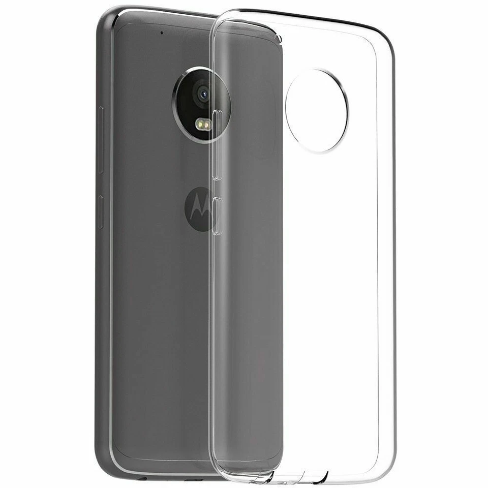 Funda protectora delgada transparente TPU gel transparente transparente para Motorola Moto G5 G4 Plus Foto 1 de 4