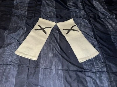 Официальный WWE CM панк прямой край белый повязка на руку X повязки на запястье рукава 2012 - Изображение 1 из 4