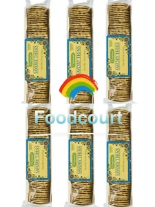 6 Pack Trader Joe's Original Savory Thin Crackers 3.4 oz Each Pack - Picture 1 of 3