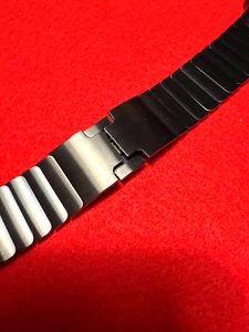 Apple Watch Slate Link Bracelet 42/44/45/46/49mm – Stainless Steel OEM Band - Photo 1 sur 6