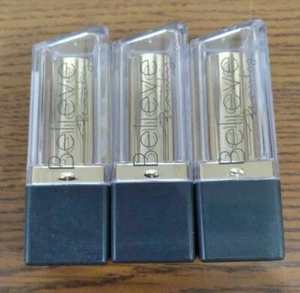Lápiz labial Believe Beauty satinado crush textura roja parisina. 13 oz LOTE DE 3 - Imagen 1 de 4