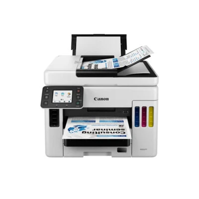 Canon MAXIFY GX7050 A5 Colour Multifunction Inkjet Printer Up to 600 x 1200 DPI - Image 1 of 4