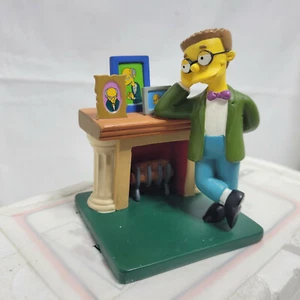 Hamilton Collection Simpsons Springfield Citizens "You're A Genius Sir" COA IOB - Picture 1 of 8