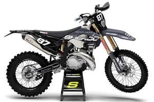 SHERCO SE 125 250 300 450 FULL Graphics Kit With Backgrounds Model - Picture 1 of 4