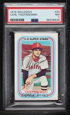 1976 Kellogg's 3-D Super Stars Carl Yastrzemski #24 PSA 7 HOF