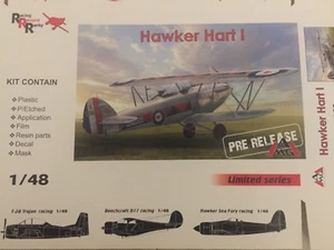1/48 Hawker Hart I - NEW AMG multimedia kit (plastic+ PE, film, mask) ! - Picture 1 of 3