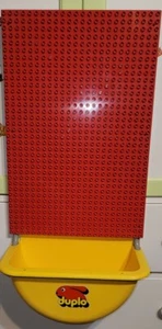 Vintage Lego DUPLO Dacta Spielwand 9850 Education Panel & Aufbewahrungskorb 1988 - Bild 1 von 12