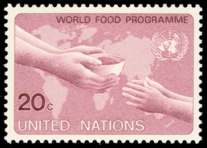 UNITED NATIONS 396 - World Food Program "World Map" (pb75532) - Picture 1 of 1