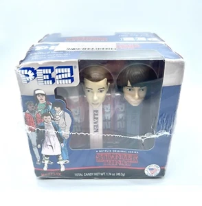 PEZ Stranger Things Eleven & Mike Lucas & Dustin New Sealed Set Rare - Picture 1 of 6