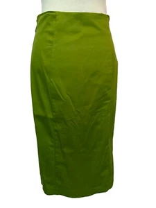 Worthington A-line Skirt, Pleated Kick Back, Size 8, Green - Picture 1 of 4