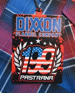 DIXXON Flannel Sz 2XL 2X Travis Pastrana Channel 199 Hoonigan Red Bull Brand New - Picture 1 of 4