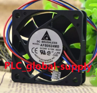 AFB0624MB 1PCS NEW DELTA Cooling Fan 60*60*15MM DC24V 0.10A 3Pin  Fast shipment - Image 1 of 4
