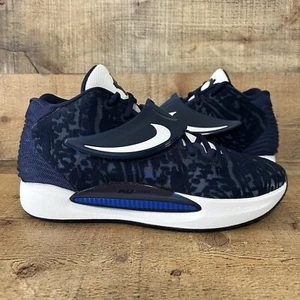 Nike KD 14 TB  Men's Size 9 Promo Midnight Navy Blue Basketball Shoes DM5040 402 - Picture 1 of 12