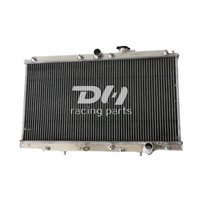 Aluminum Radiator row Fits 97-01Honda Prelude/94-97 Accord 1995 96 CL 2.2L l4 MT - Image 1 of 4
