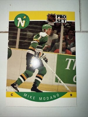 Tarjeta de novato Mike Modano 1990 Pro Set #142 Foto 1 de 4