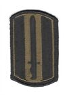 Army Patch: 193rd Infantry Brigade - subdued, merrowed edge