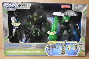 (MAX STEEL TEK) MAX STEEL-TOXZOID-CYTRO (TOXZOID TARGET BLAST) 2013 MATTEL NEU! - Bild 1 von 2