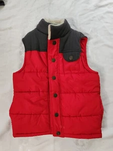 Carter's Boy's Snap Vest Size 7  Red  - Picture 1 of 3
